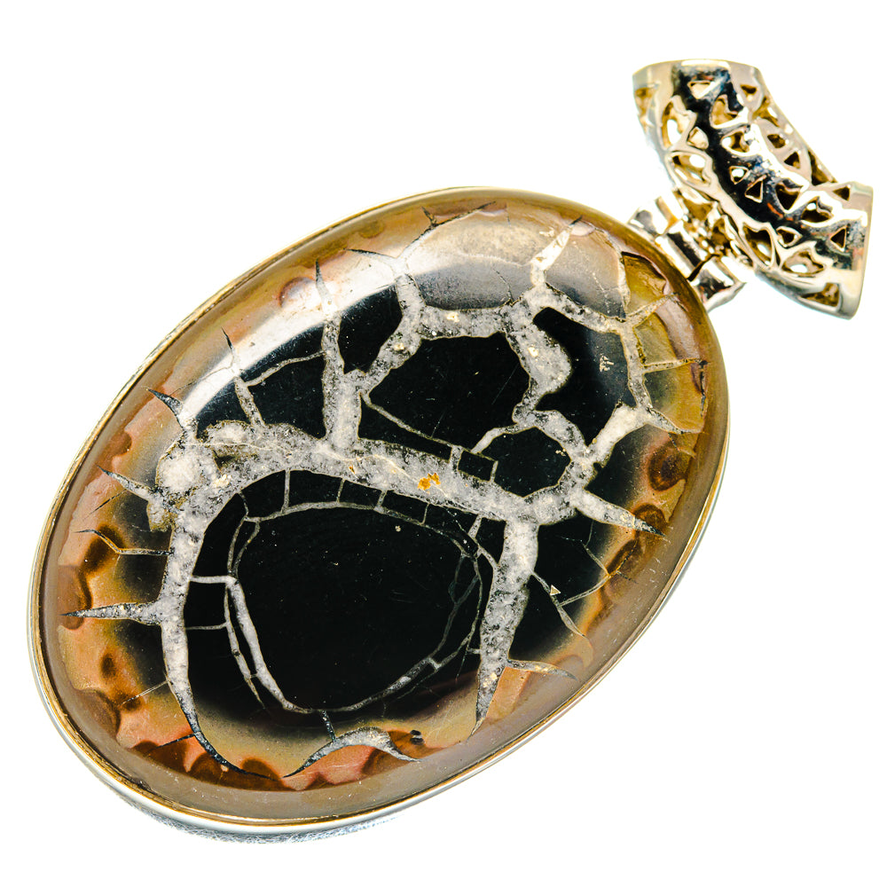 Septarian Geode Pendants handcrafted by Ana Silver Co - PD20062