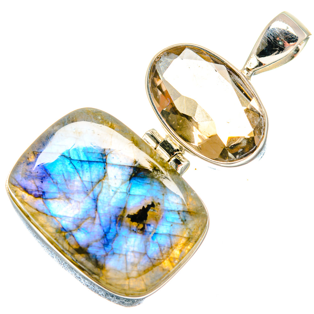 Labradorite Pendants handcrafted by Ana Silver Co - PD20065