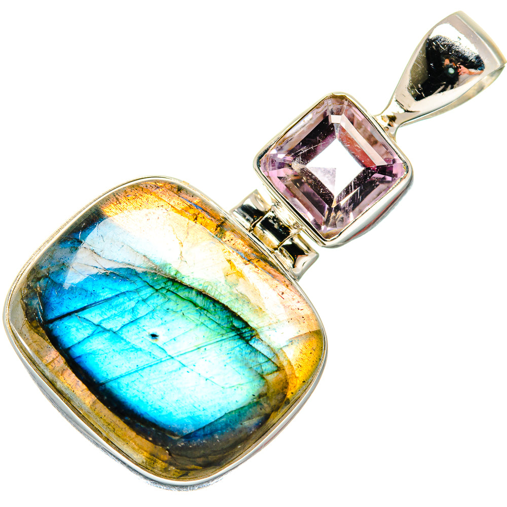 Labradorite Pendants handcrafted by Ana Silver Co - PD20212