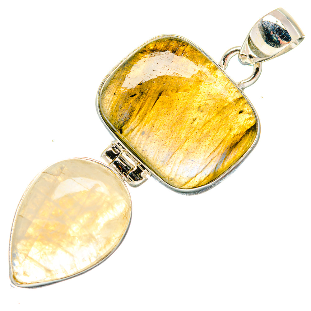 Labradorite Pendants handcrafted by Ana Silver Co - PD20259