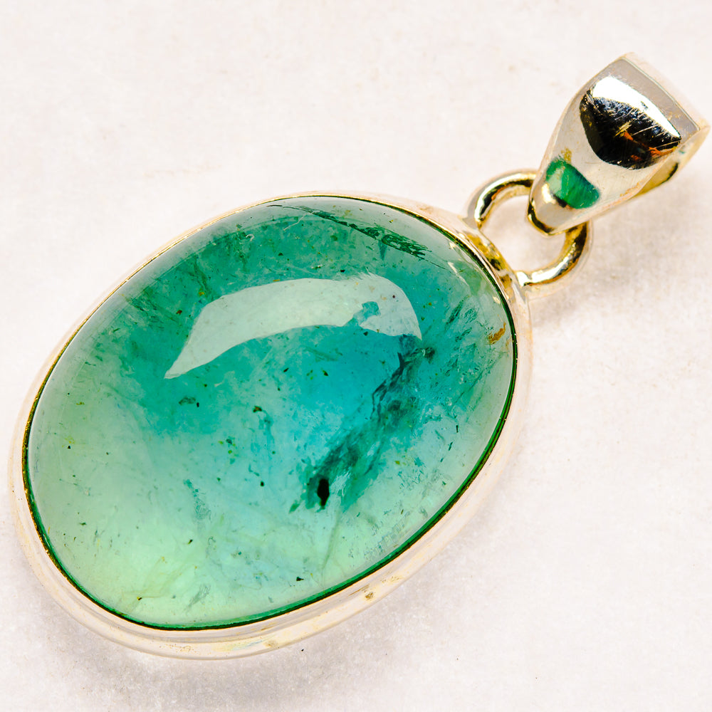 Peruvian Opal Pendants handcrafted by Ana Silver Co - PD20322
