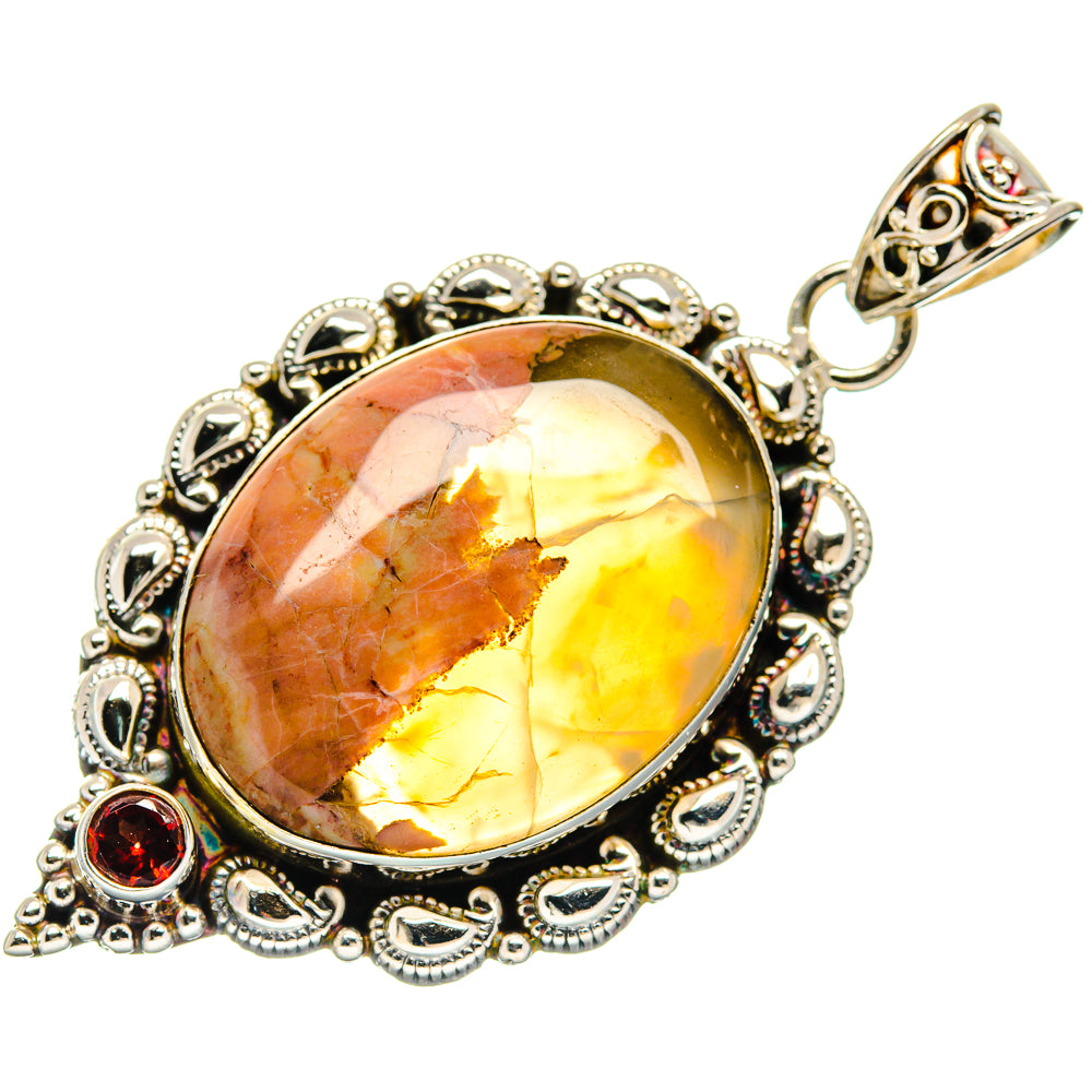 Butterfly Jasper Pendants handcrafted by Ana Silver Co - PD20390