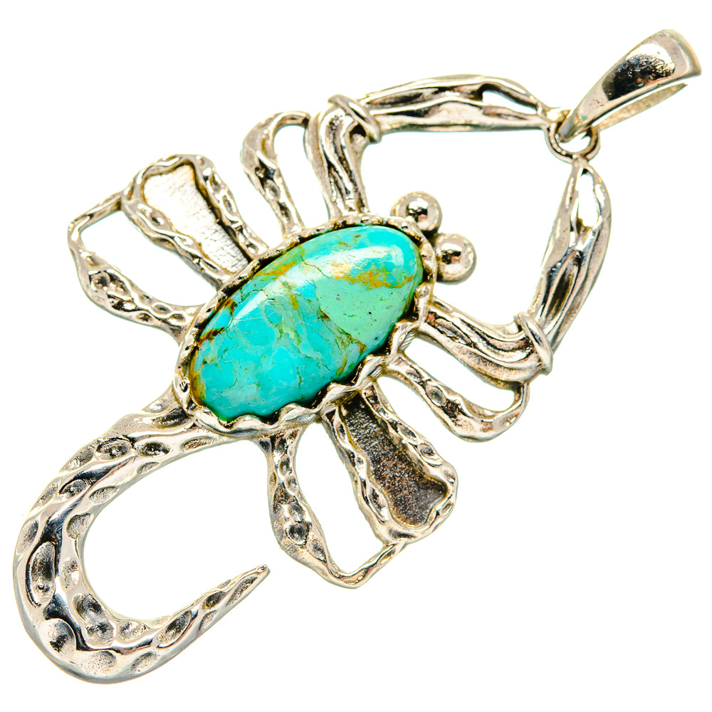 Chrysocolla Pendants handcrafted by Ana Silver Co - PD20418