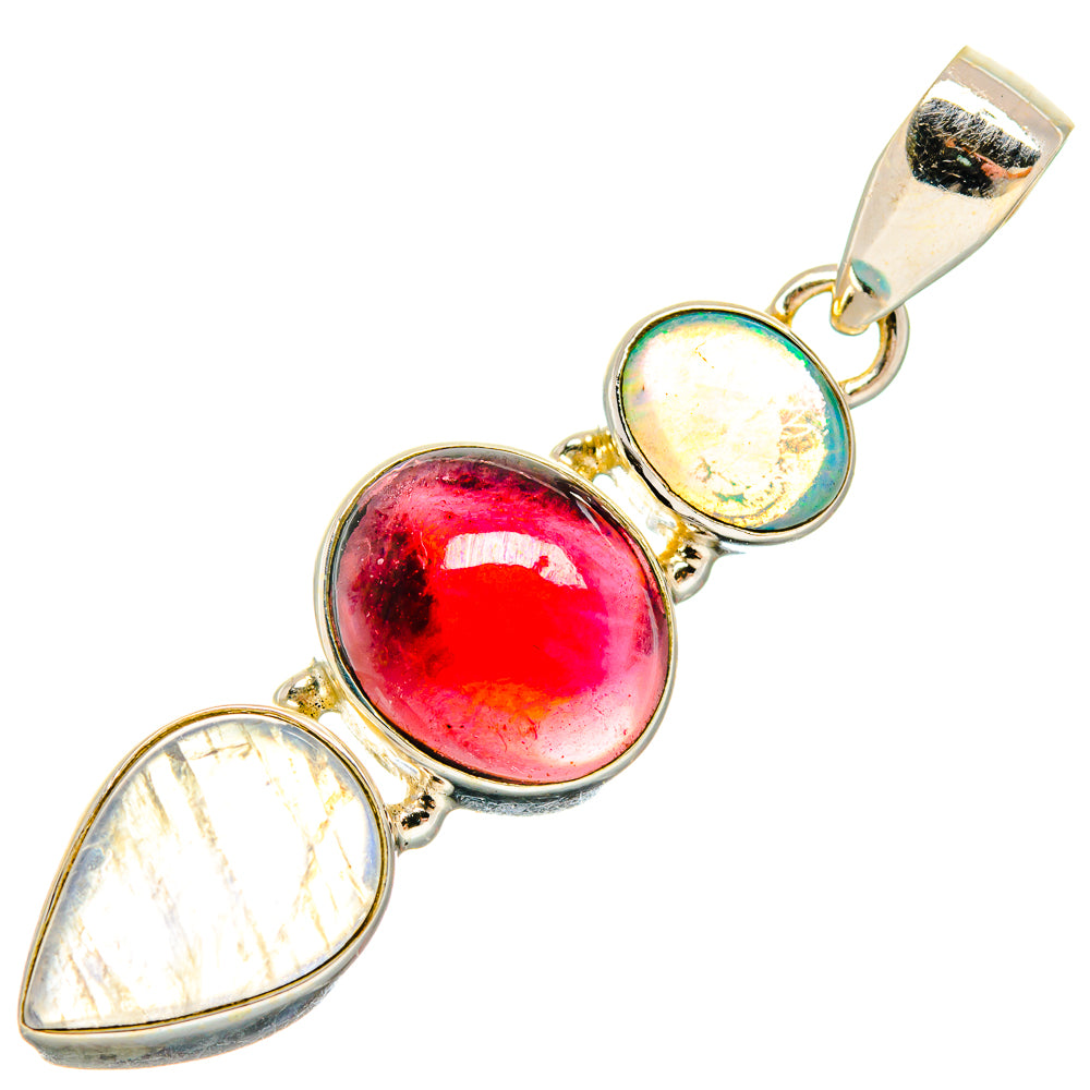 Garnet Pendants handcrafted by Ana Silver Co - PD20424