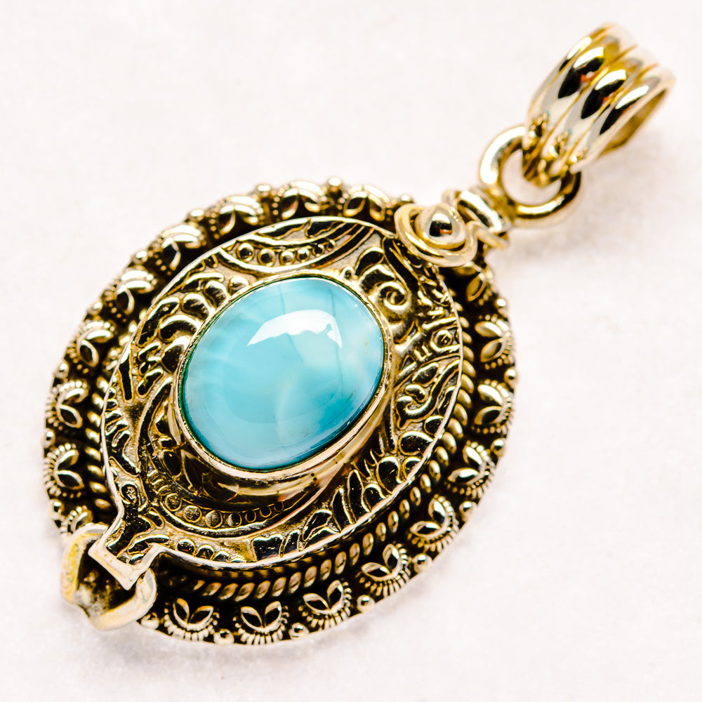 Larimar Pendants handcrafted by Ana Silver Co - PD20471