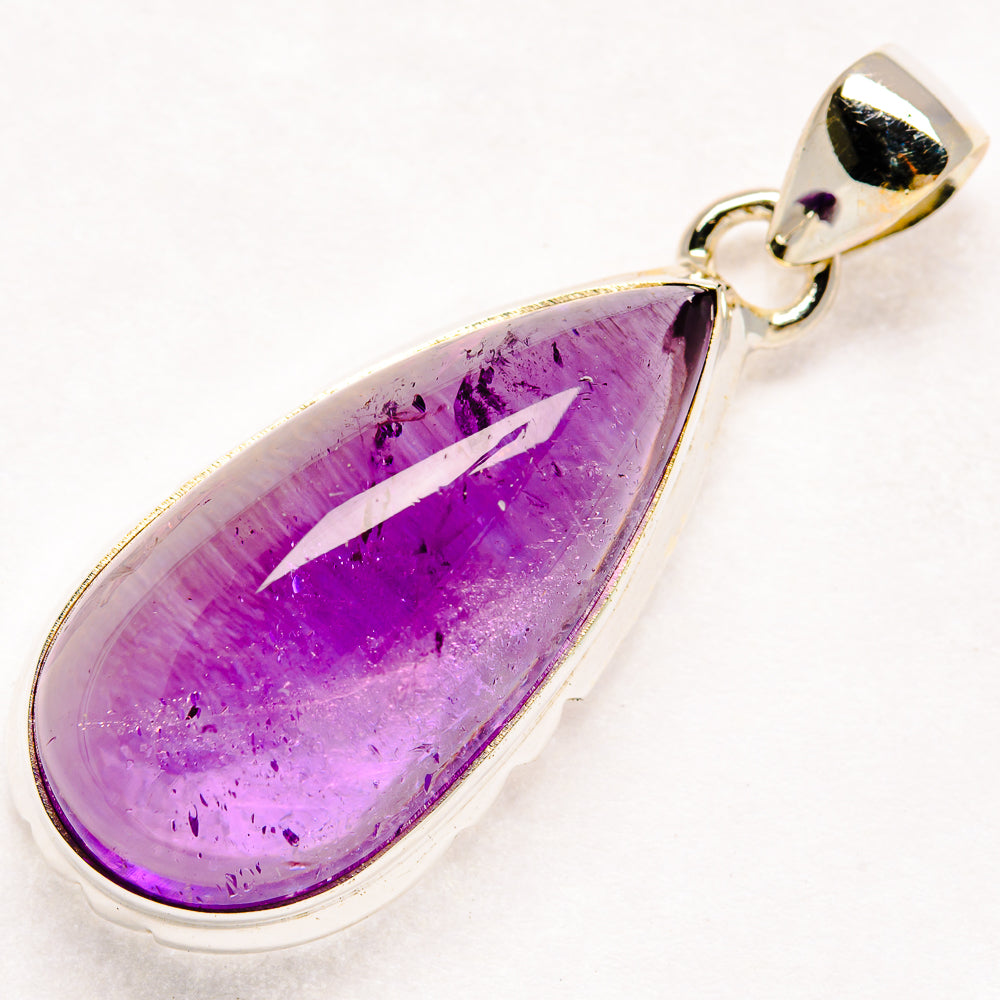 Amethyst Pendants handcrafted by Ana Silver Co - PD20514