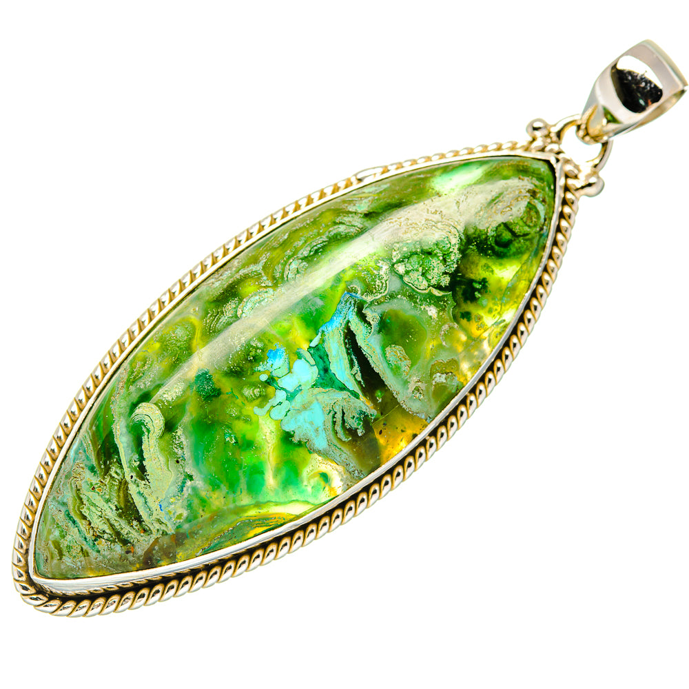 Rainforest Opal Pendants handcrafted by Ana Silver Co - PD20570