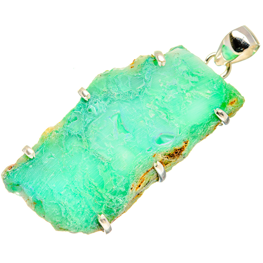 Chrysoprase Pendants handcrafted by Ana Silver Co - PD20579