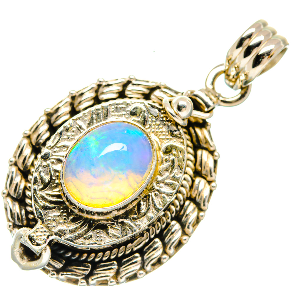 Ethiopian Opal Pendants handcrafted by Ana Silver Co - PD20633