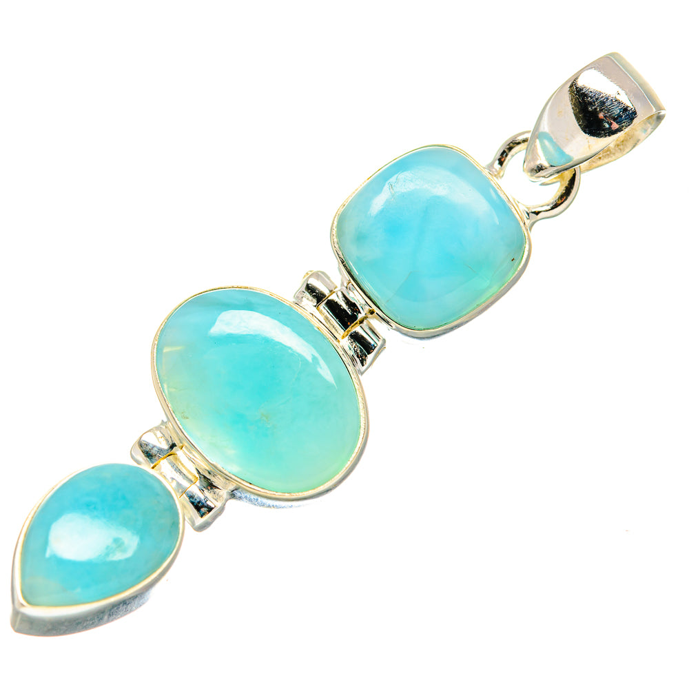 Larimar Pendants handcrafted by Ana Silver Co - PD20688