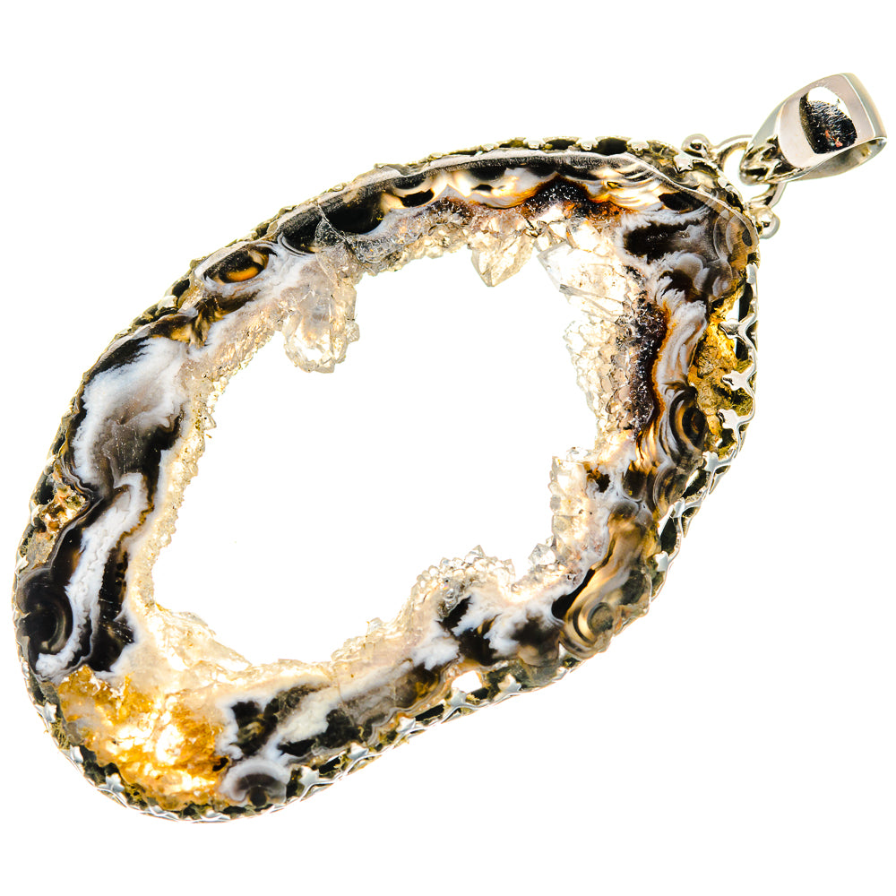 Occo Geode Pendants handcrafted by Ana Silver Co - PD20770