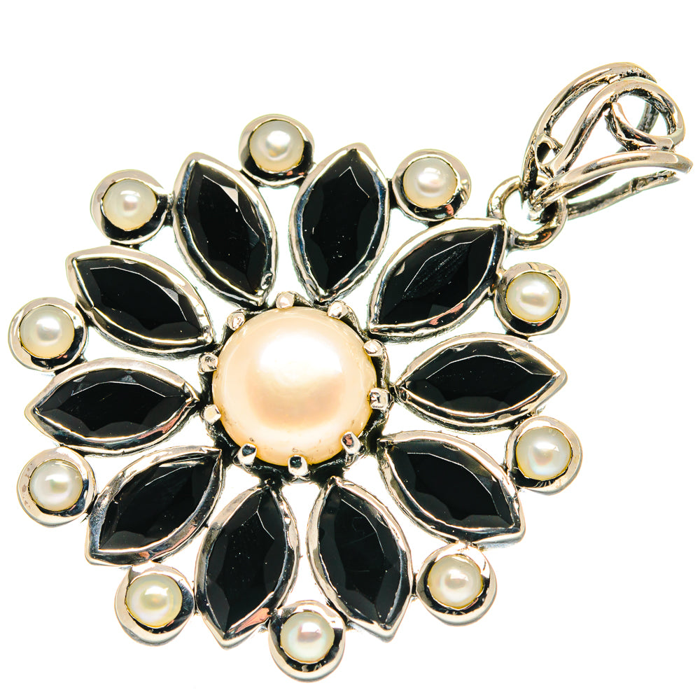 Black Onyx Pendants handcrafted by Ana Silver Co - PD20773