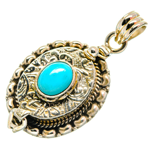 Larimar Pendants handcrafted by Ana Silver Co - PD20793 - Photo 2