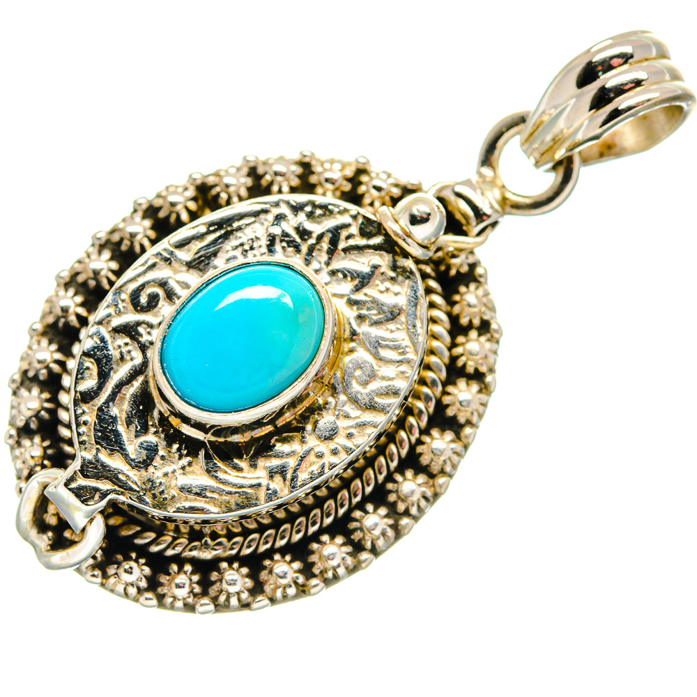 Larimar Pendants handcrafted by Ana Silver Co - PD20796 - Photo 2