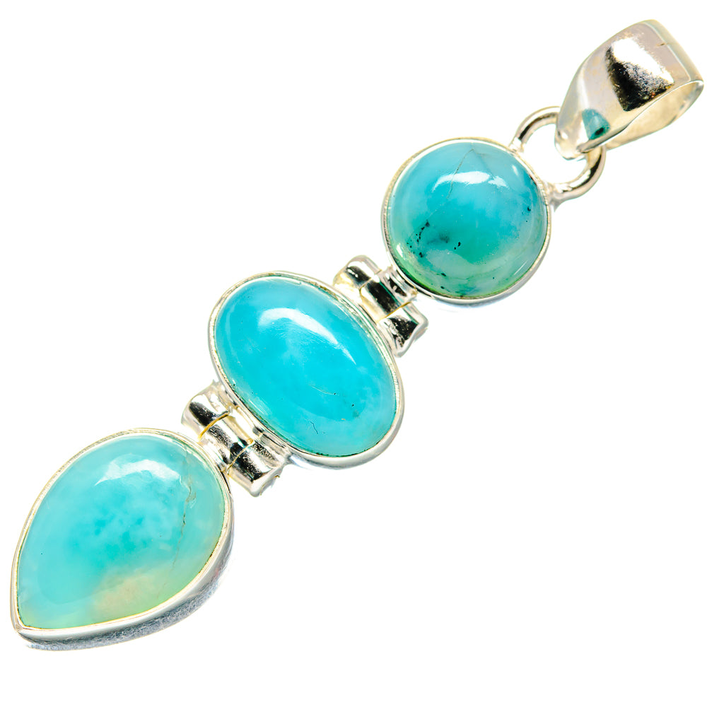 Larimar Pendants handcrafted by Ana Silver Co - PD20828