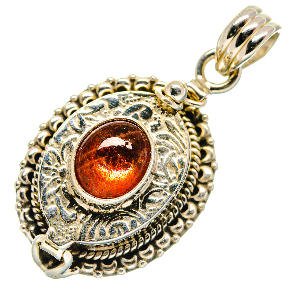 Sunstone Pendants handcrafted by Ana Silver Co - PD20880
