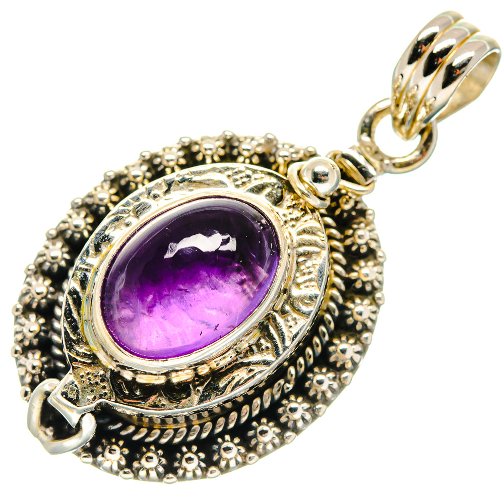 Amethyst Pendants handcrafted by Ana Silver Co - PD20887