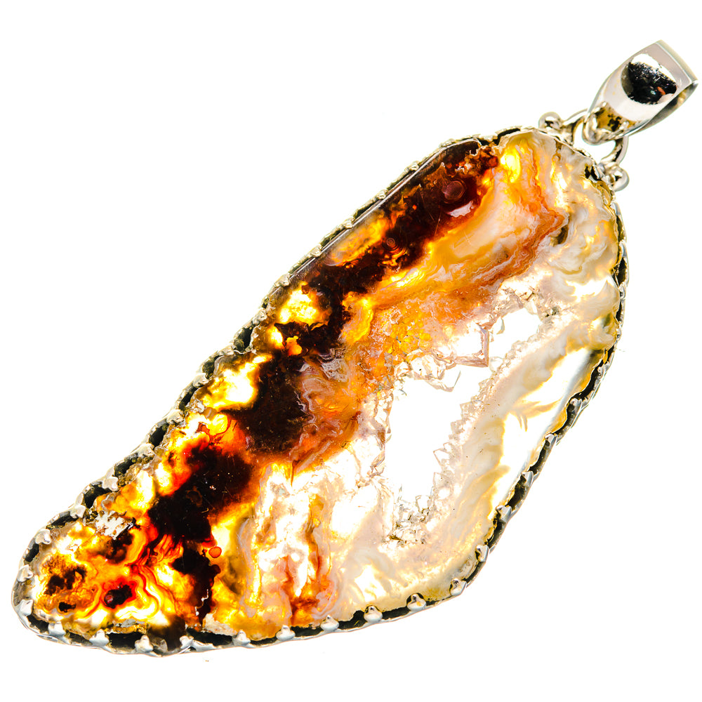 Occo Geode Pendants handcrafted by Ana Silver Co - PD20994