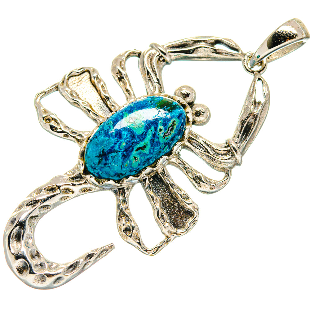 Shattuckite Pendants handcrafted by Ana Silver Co - PD21012