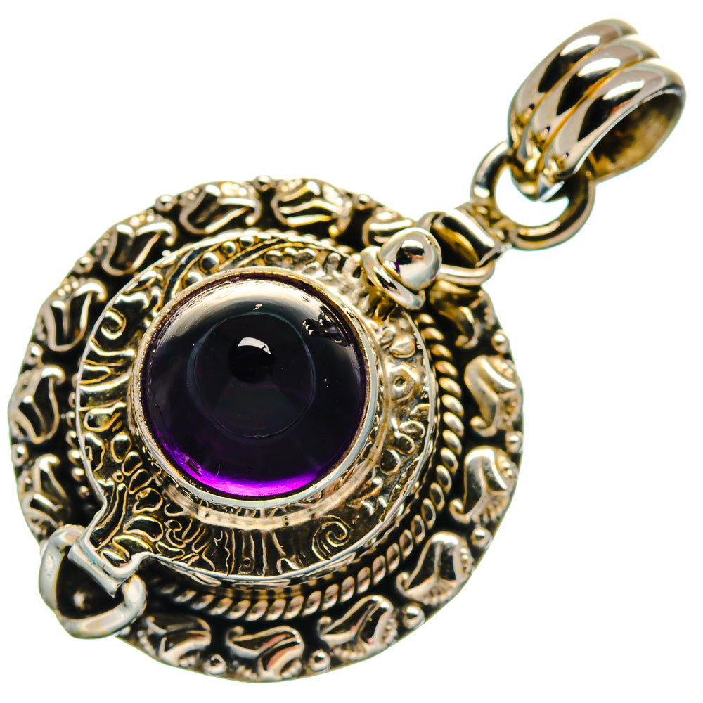 Amethyst Pendants handcrafted by Ana Silver Co - PD21152