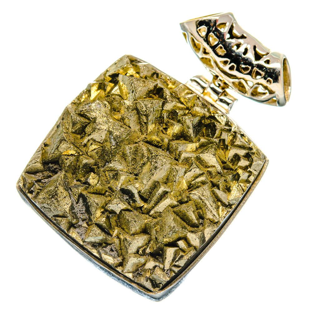 Pyrite Pendants handcrafted by Ana Silver Co - PD21220