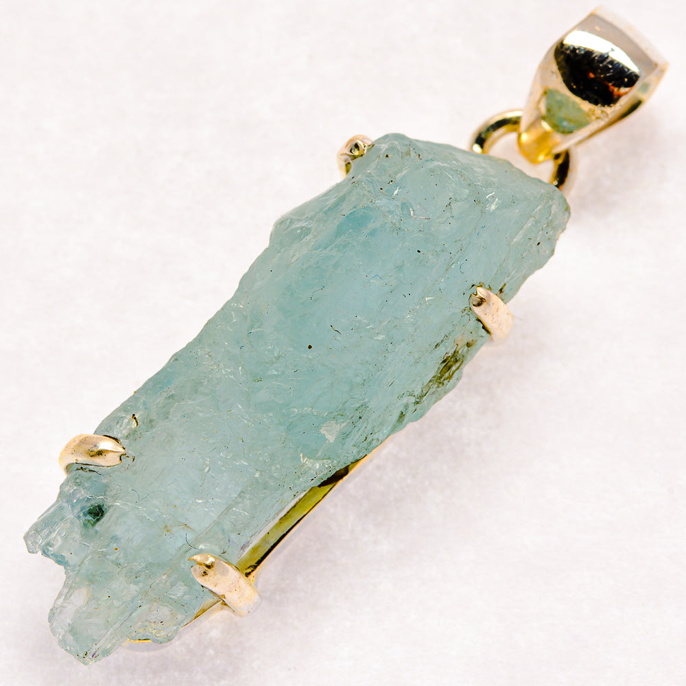 Aquamarine Pendants handcrafted by Ana Silver Co - PD21240