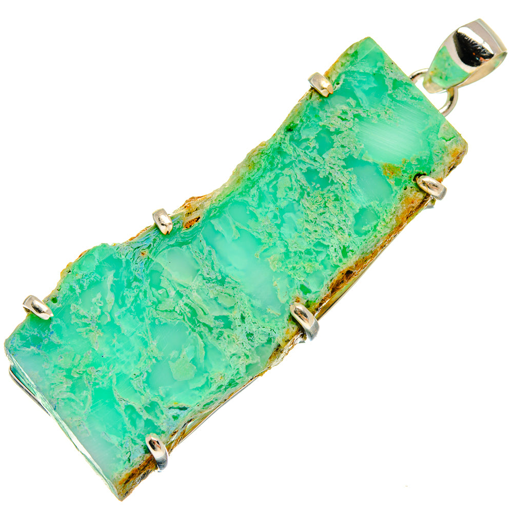 Chrysoprase Pendants handcrafted by Ana Silver Co - PD21257