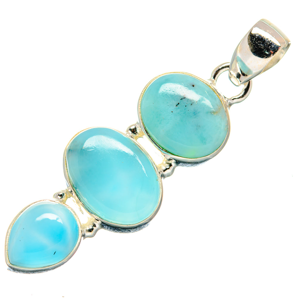 Larimar Pendants handcrafted by Ana Silver Co - PD21311
