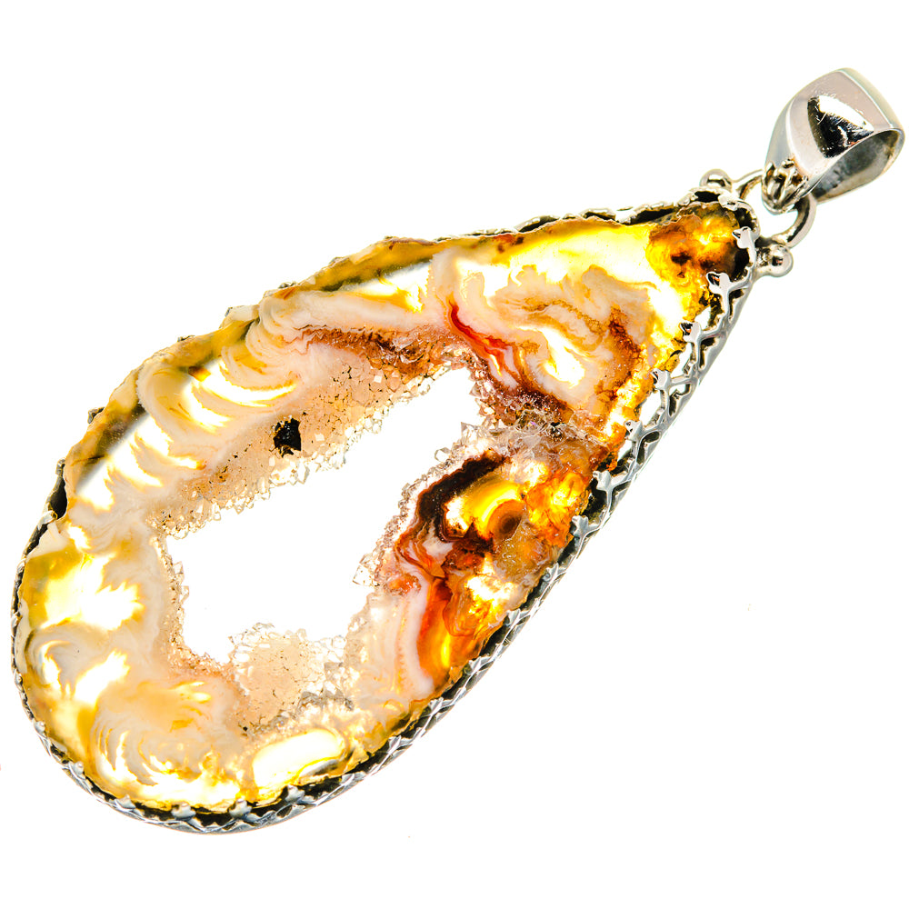 Occo Geode Pendants handcrafted by Ana Silver Co - PD21351