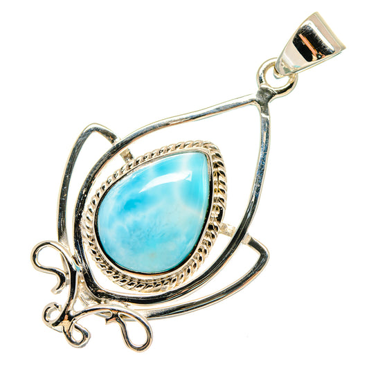 Larimar Pendants handcrafted by Ana Silver Co - PD21454