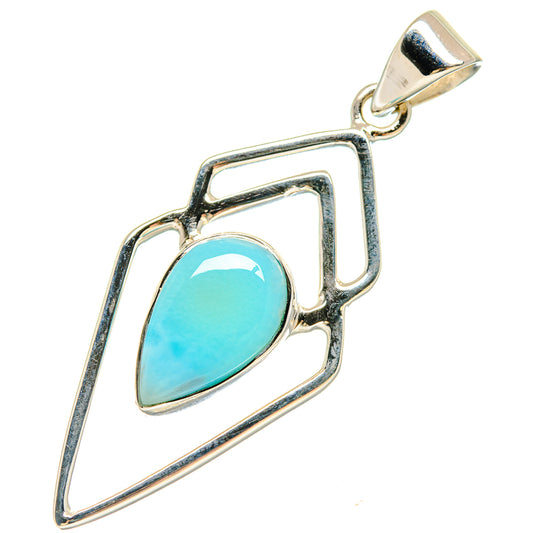 Larimar Pendants handcrafted by Ana Silver Co - PD21461