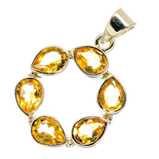 Citrine Pendants handcrafted by Ana Silver Co - PD21466