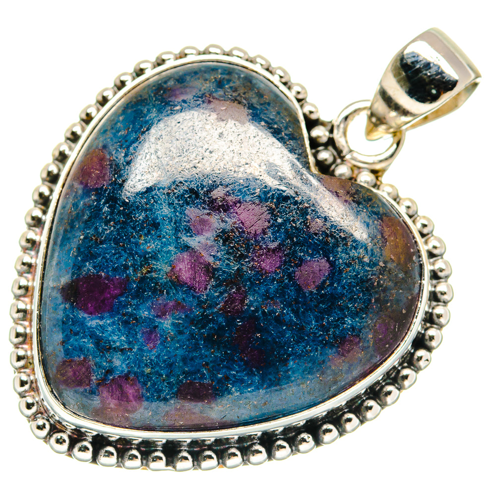 Ruby Fuchsite Pendants handcrafted by Ana Silver Co - PD21629