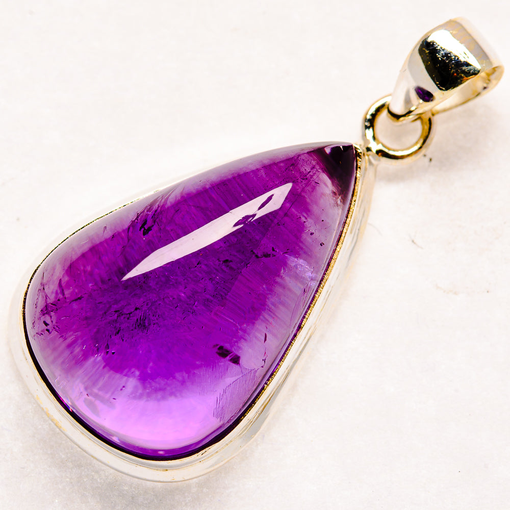 Amethyst Pendants handcrafted by Ana Silver Co - PD21694
