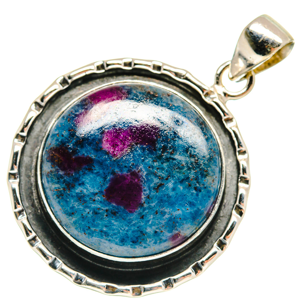 Ruby Fuchsite Pendants handcrafted by Ana Silver Co - PD21715