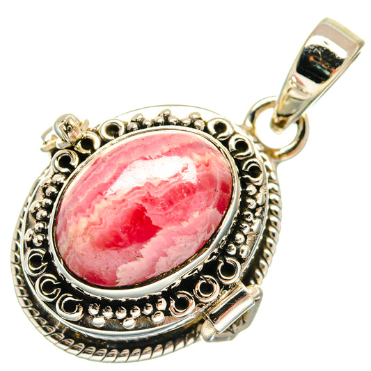 Rhodochrosite Pendants handcrafted by Ana Silver Co - PD21859