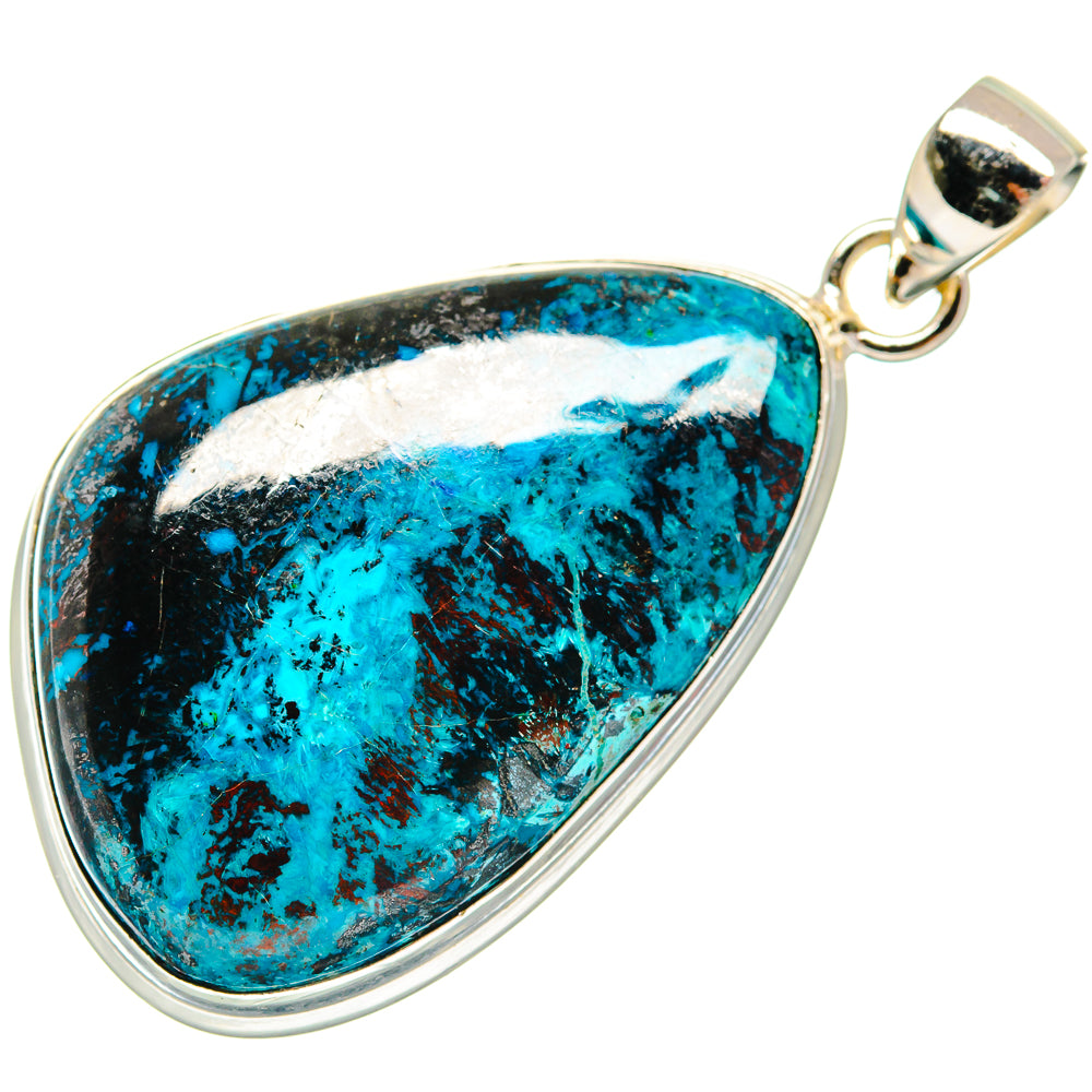 Shattuckite Pendants handcrafted by Ana Silver Co - PD21945