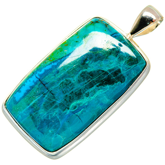 Chrysocolla Pendants handcrafted by Ana Silver Co - PD21949