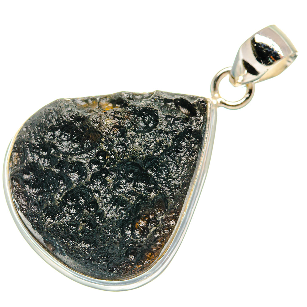 Tektite Pendants handcrafted by Ana Silver Co - PD21963 - Photo 2