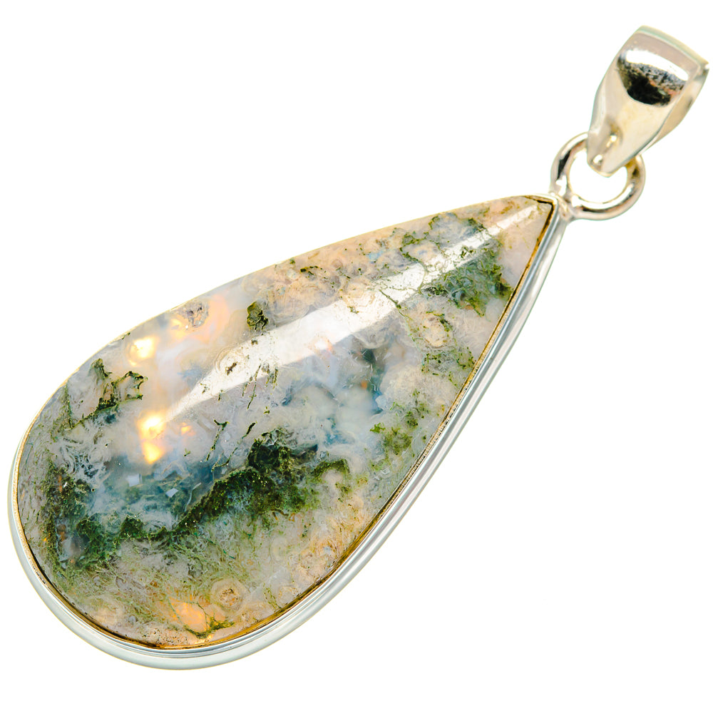 Ocean Jasper Pendants handcrafted by Ana Silver Co - PD22038 - Photo 2