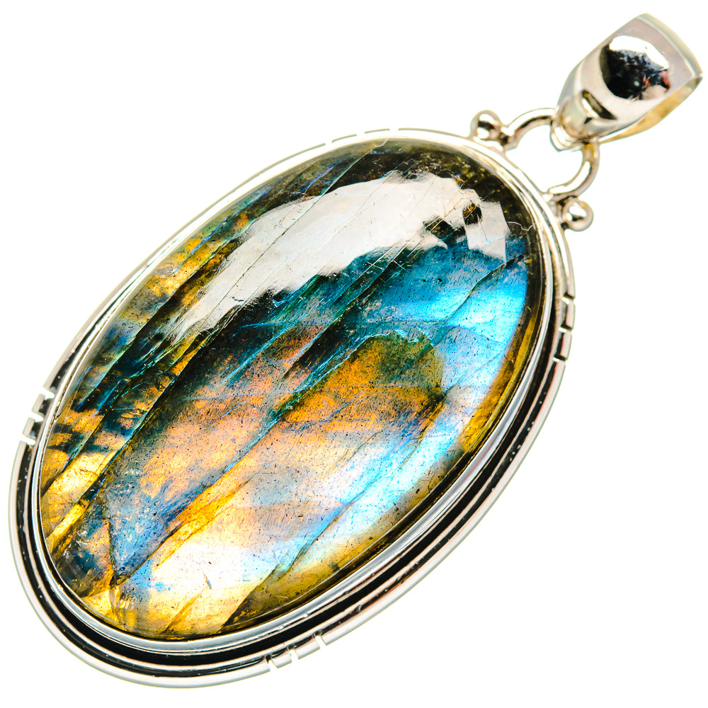 Labradorite Pendants handcrafted by Ana Silver Co - PD22044