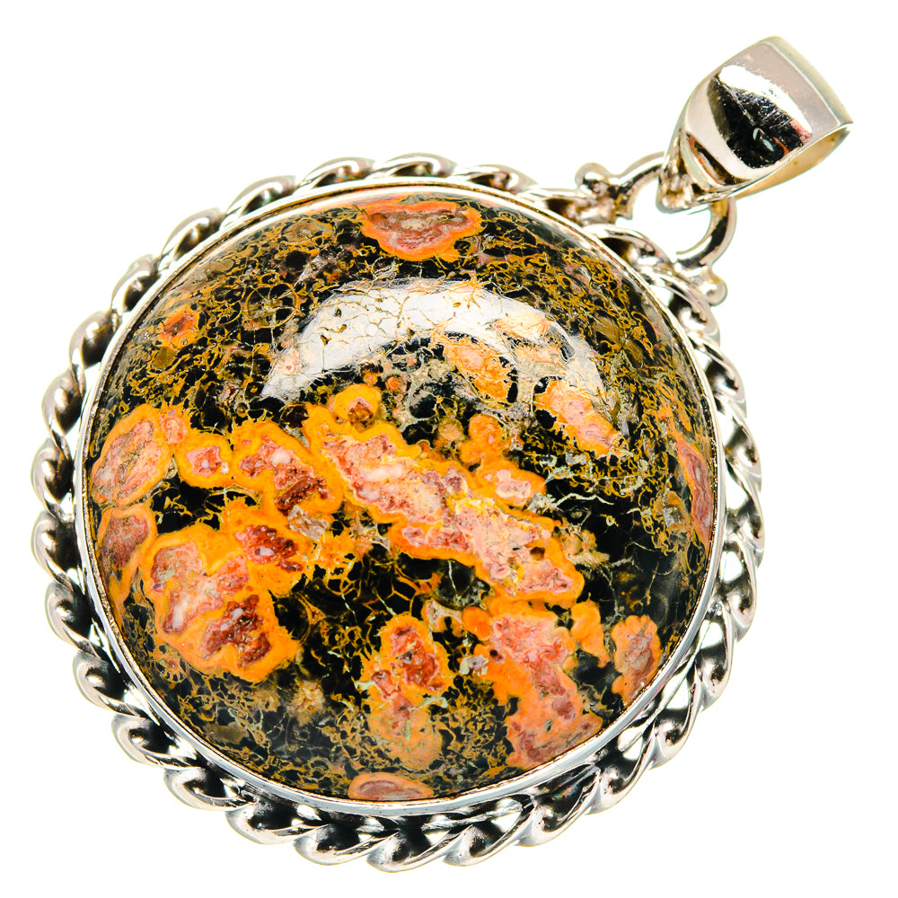 Poppy Jasper Pendants handcrafted by Ana Silver Co - PD22123 - Photo 2