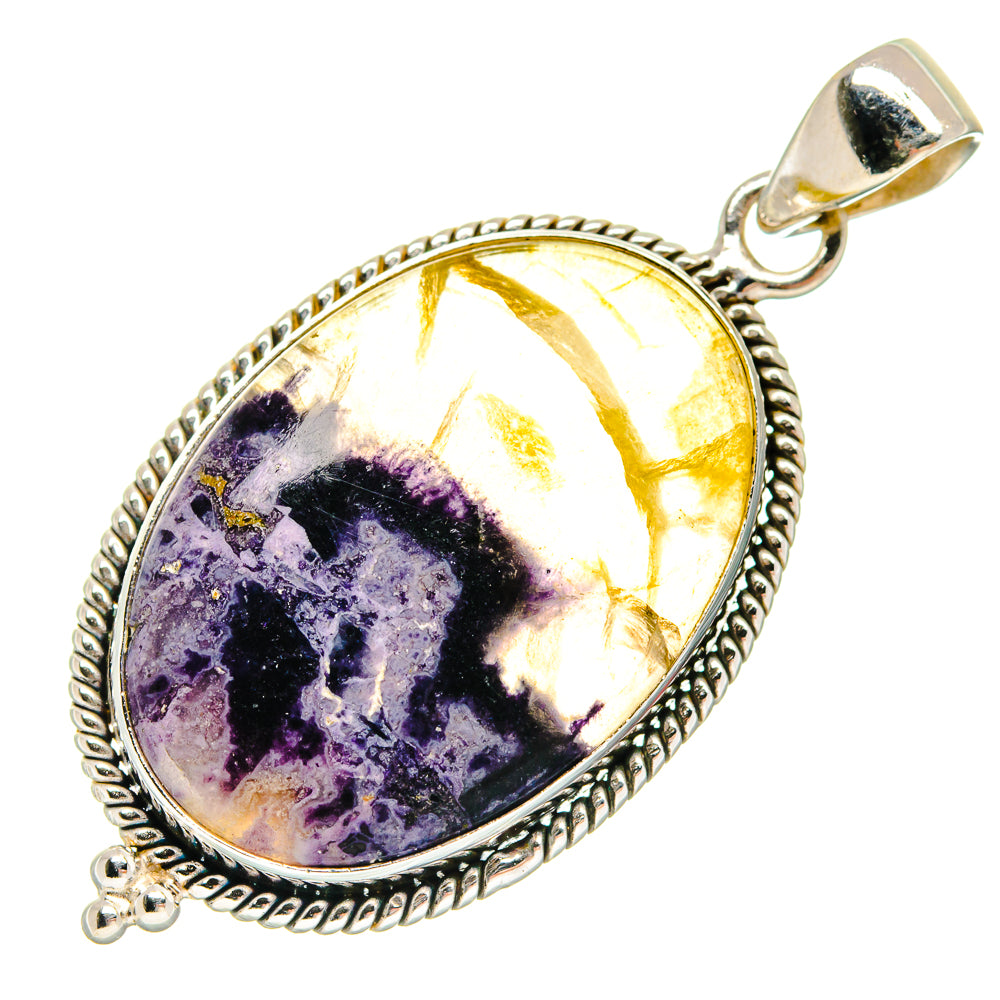 Tiffany Stone Pendants handcrafted by Ana Silver Co - PD22137