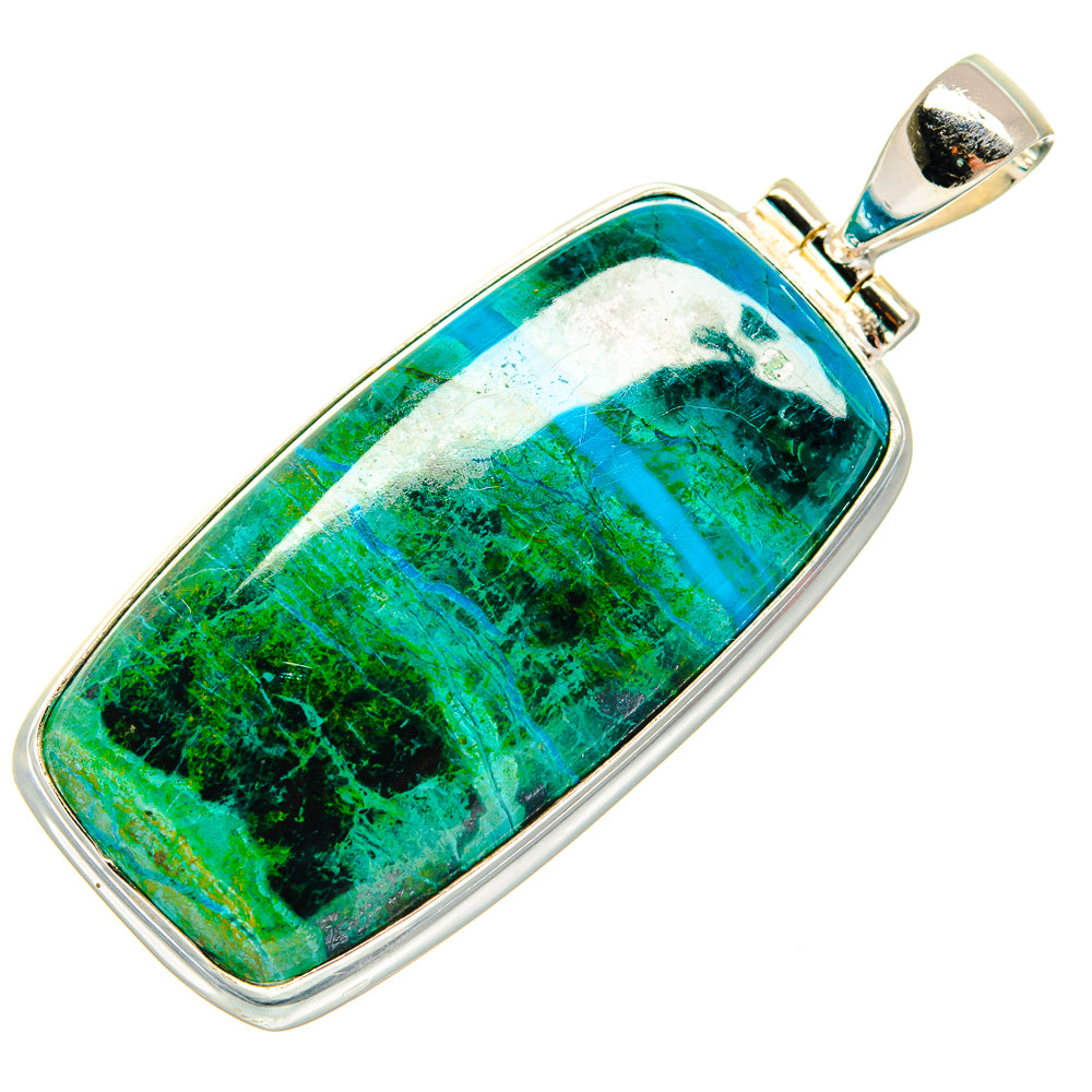 Chrysocolla Pendants handcrafted by Ana Silver Co - PD22146