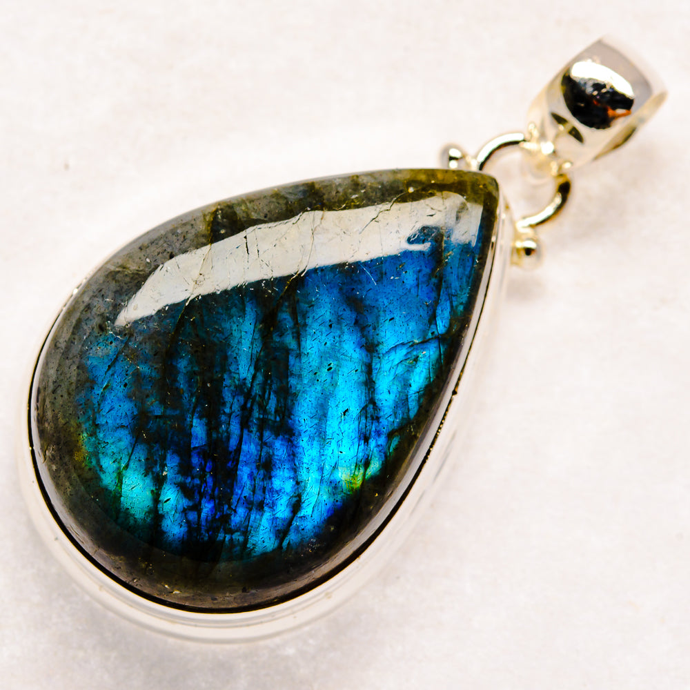 Labradorite Pendants handcrafted by Ana Silver Co - PD22159