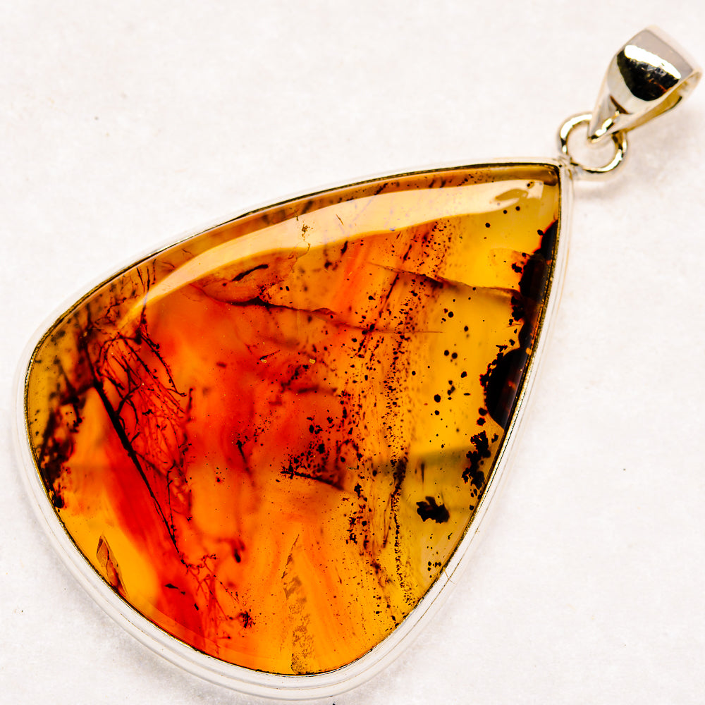 Montana Agate Pendants handcrafted by Ana Silver Co - PD22162 - Photo 2