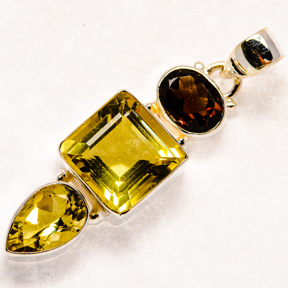 Citrine Pendants handcrafted by Ana Silver Co - PD22170