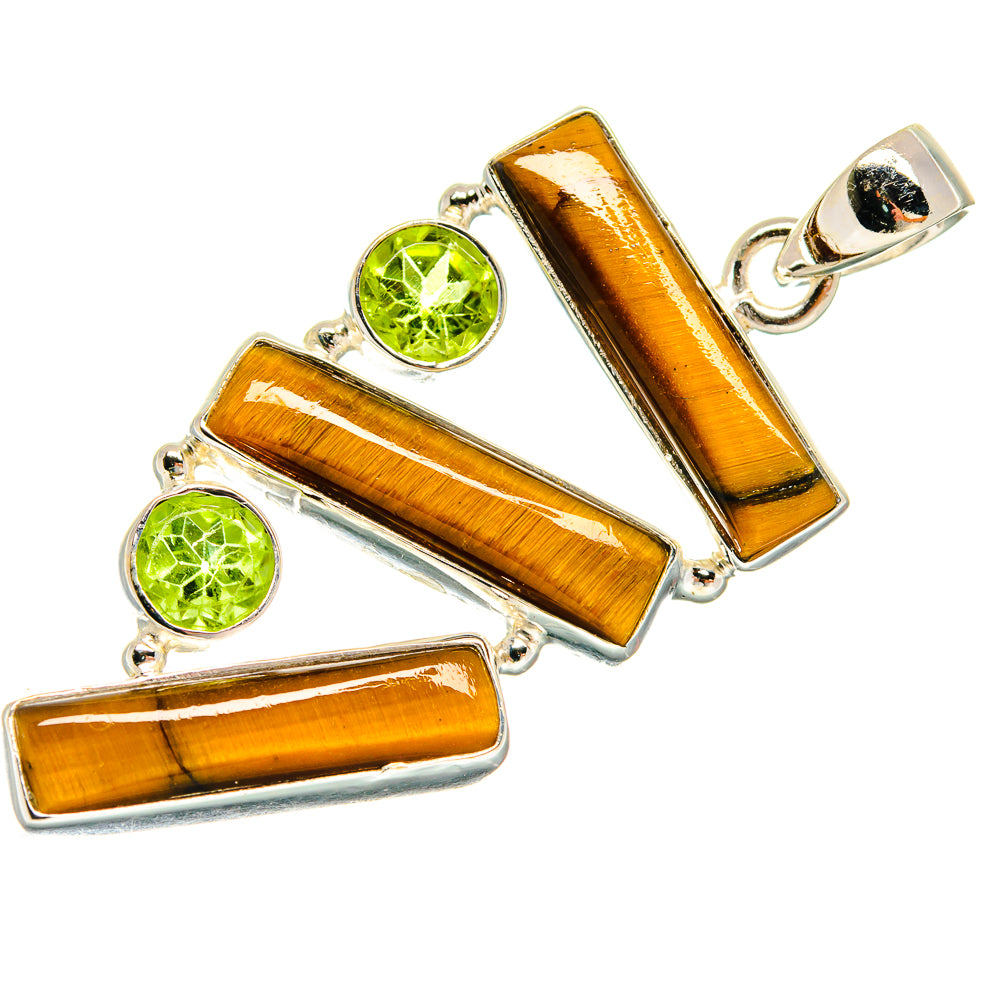 Tiger Eye Pendants handcrafted by Ana Silver Co - PD22190