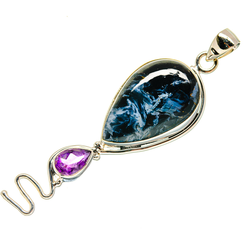 Pietersite Pendants handcrafted by Ana Silver Co - PD22191 - Photo 2
