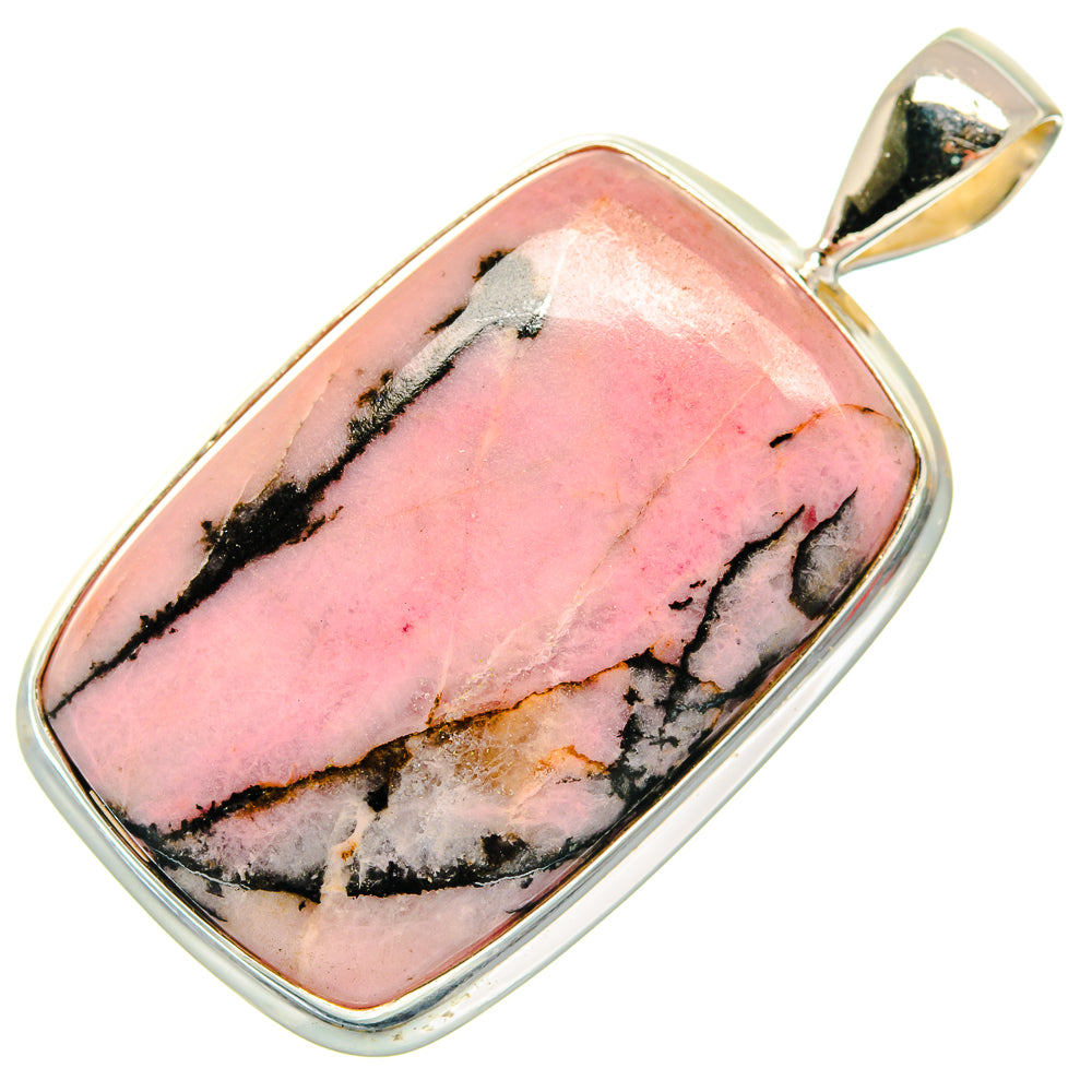 Rhodonite Pendants handcrafted by Ana Silver Co - PD22212